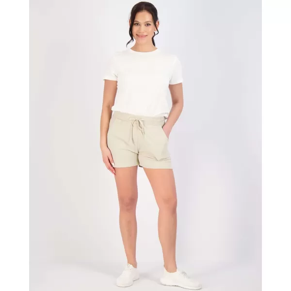 imageReal Essentials 3 Pack Athletic Lounge Shorts for Women  Casual Sweat Shorts with Pockets Available in Plus SizeSet 11