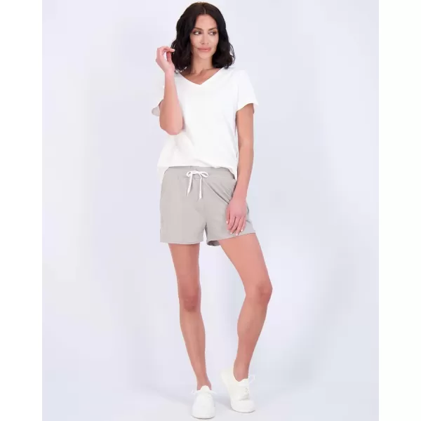 imageReal Essentials 3 Pack Athletic Lounge Shorts for Women  Casual Sweat Shorts with Pockets Available in Plus SizeSet 7