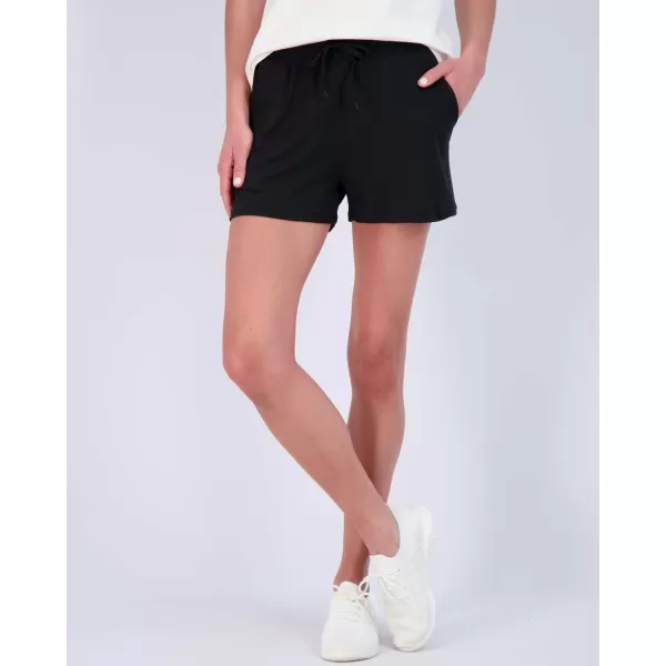 imageReal Essentials 3 Pack Athletic Lounge Shorts for Women  Casual Sweat Shorts with Pockets Available in Plus SizeSet 7