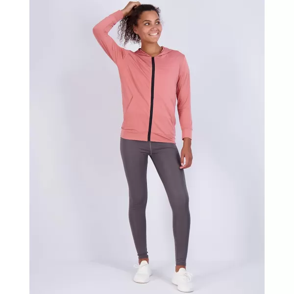 imageReal Essentials 3 Pack Womens DryFit Long Sleeve Quarter Zip ampamp Full Zip Up Hoodie Workout Jacket Available in PlusSet 2