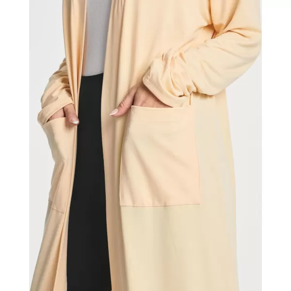 imageReal Essentials 3 Pack Womens Long Sleeve OpenFront Cardigan with Pockets Available in Plus SizeSet 1