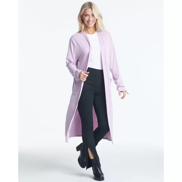 imageReal Essentials 3 Pack Womens Long Sleeve OpenFront Cardigan with Pockets Available in Plus SizeSet 4