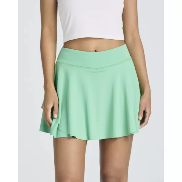 imageReal Essentials 3 Pack Womens 14quot Layered Ruffle Flowy Tennis Golf Skorts Pockets Pleated Mini Skirt Athletic Liner ShortsSet 7