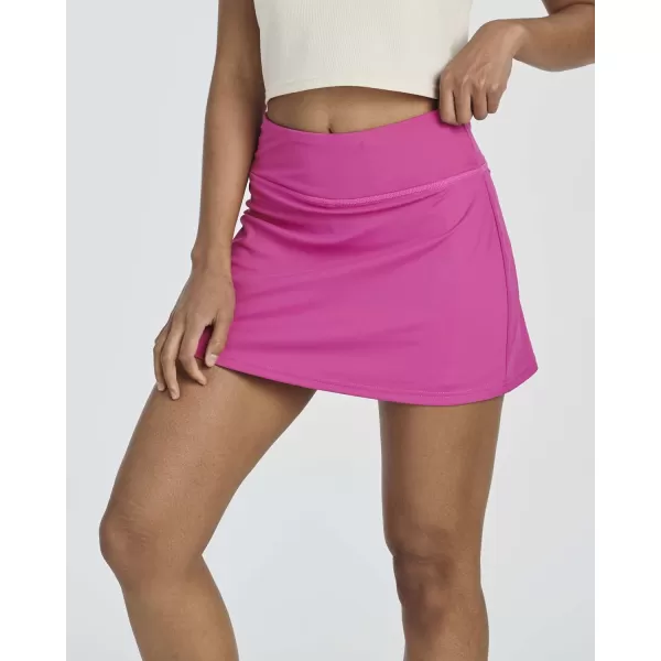 imageReal Essentials 4 Pack Womens Active Skort Lightweight Comfy ampamp Breathable Tennis Golf Skirt Available in Plus SizeSet 1