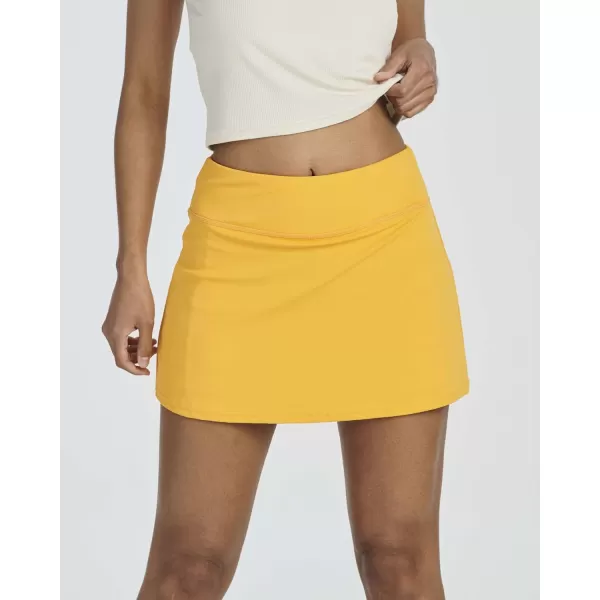 imageReal Essentials 4 Pack Womens Active Skort Lightweight Comfy ampamp Breathable Tennis Golf Skirt Available in Plus SizeSet 3