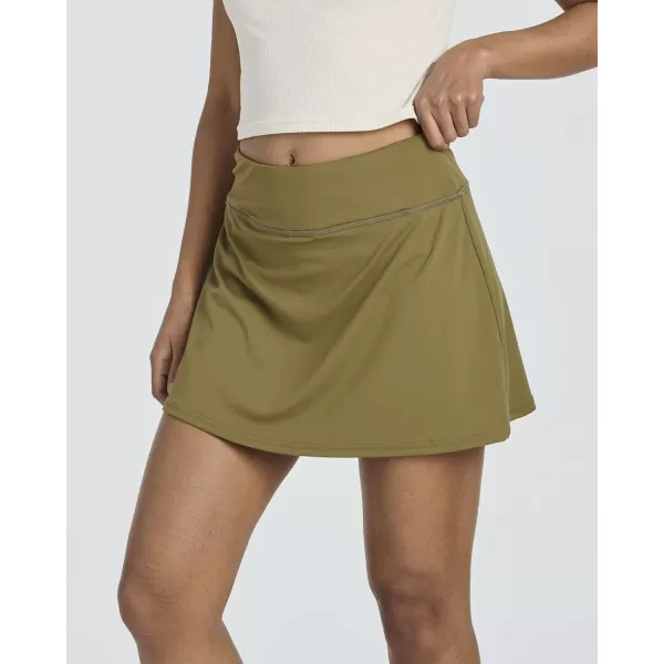 imageReal Essentials 4 Pack Womens Active Skort Lightweight Comfy ampamp Breathable Tennis Golf Skirt Available in Plus SizeSet 4