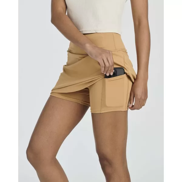 imageReal Essentials 4 Pack Womens Active Skort Lightweight Comfy ampamp Breathable Tennis Golf Skirt Available in Plus SizeSet 6