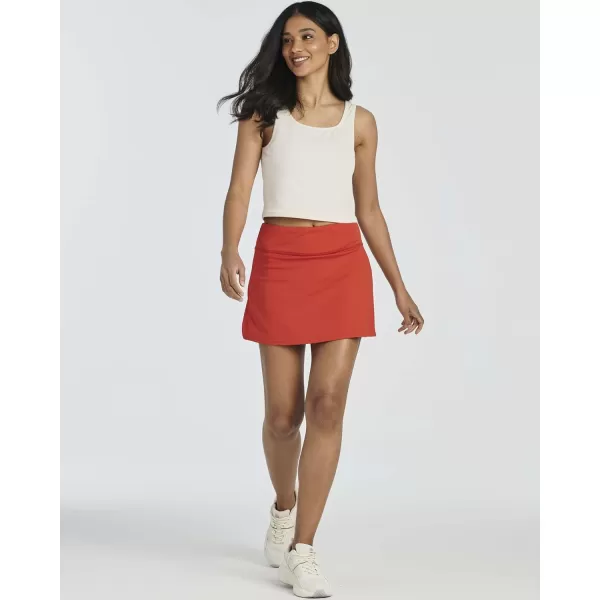 imageReal Essentials 4 Pack Womens Active Skort Lightweight Comfy ampamp Breathable Tennis Golf Skirt Available in Plus SizeSet 7
