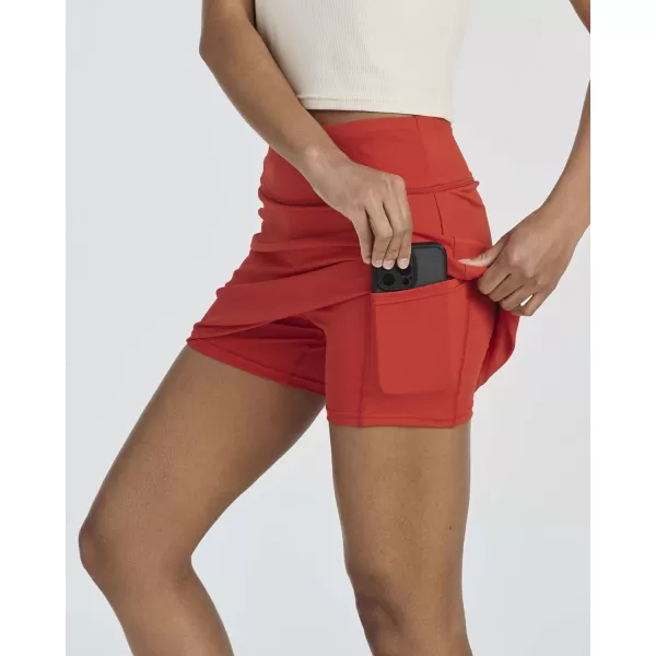 imageReal Essentials 4 Pack Womens Active Skort Lightweight Comfy ampamp Breathable Tennis Golf Skirt Available in Plus SizeSet 7