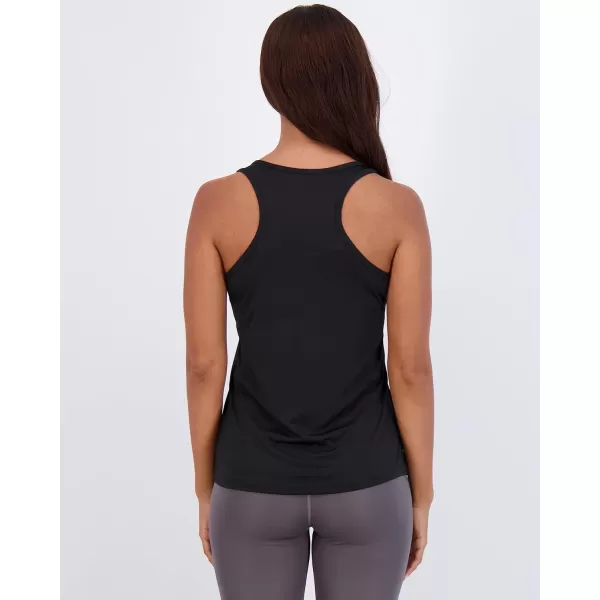 imageReal Essentials 5Pack Womens Racerback Tank Top DryFit Athletic Performance Yoga Activewear Available in Plus SizeSet 5