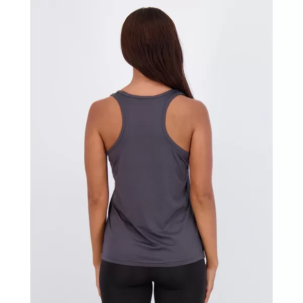 imageReal Essentials 5Pack Womens Racerback Tank Top DryFit Athletic Performance Yoga Activewear Available in Plus SizeSet 9