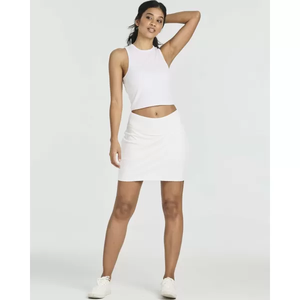 imageReal Essentials 3 Pack Womens 16quot Active Skort Skirt Pockets  Running Tennis Golf Gym Available in PlusSet 4