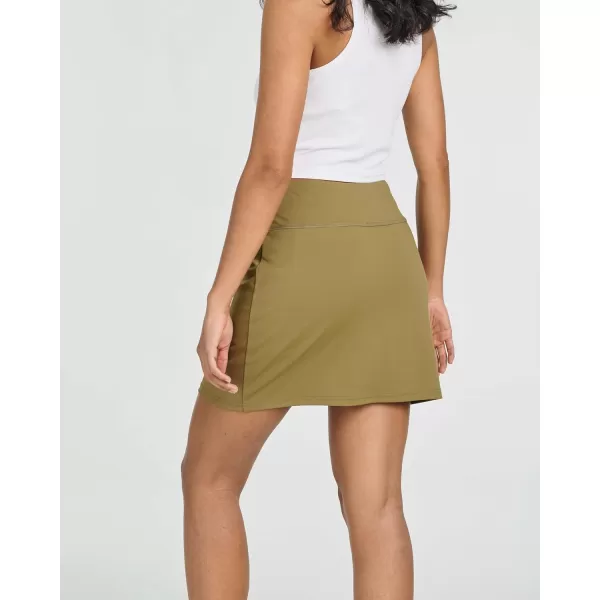 imageReal Essentials 3 Pack Womens 16quot Active Skort Skirt Pockets  Running Tennis Golf Gym Available in PlusSet 4