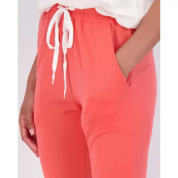 imageReal Essentials 3Pack Womens Capri Joggers Cuffed Athletic Casual Soft Sweatpants with Pockets Available in Plus SizeSet 5