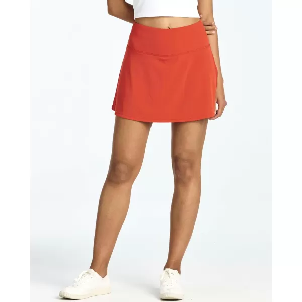 imageReal Essentials 4 Pack Womens Ribbed Active Skort Pockets Skirt Running Tennis Golf Workout Sports Available in PlusSet 7