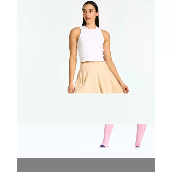 imageReal Essentials 4 Pack Womens Soft Casual Pleated Mini Skirt  Skater ALine Flowy Skirts Available in Plus SizeSet 8