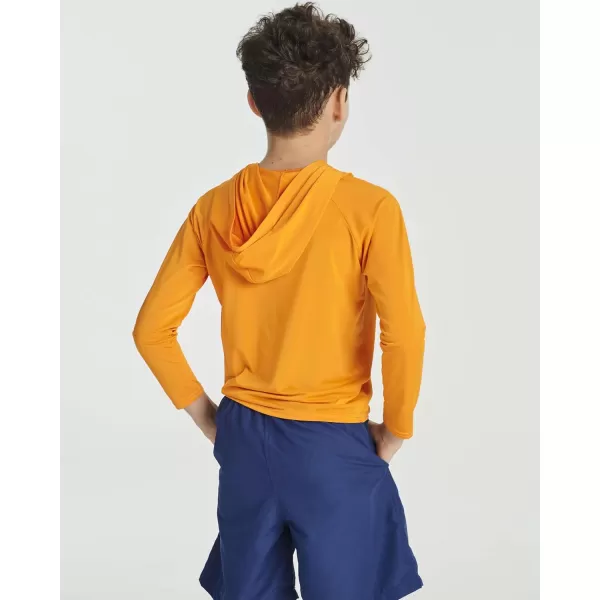 imageReal Essentials 3 PackYouth Rashguard Hoodie UPF UV Sun Protection Long Sleeve Swim Fishing Shirt  Boys ampamp Girls Ages 416Set 3