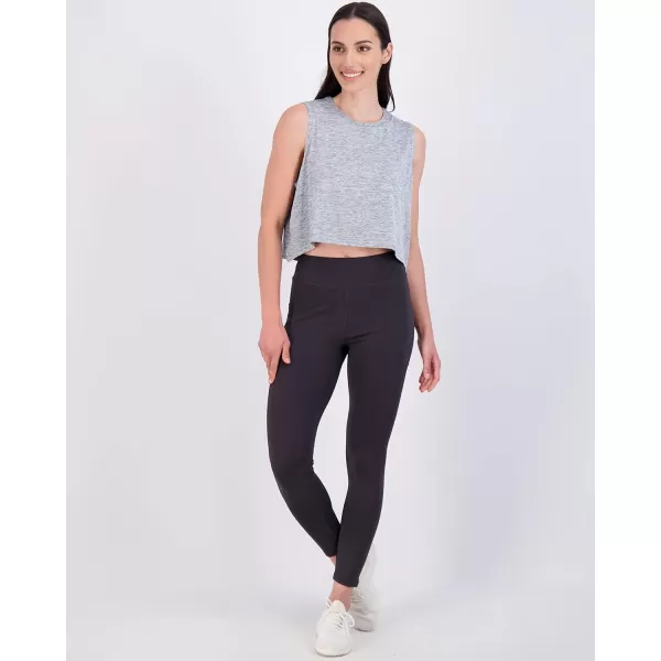 imageReal Essentials 5 Pack Womens Dry Fit Crop Summer Tank Top  Gym Yoga Workout Sports Tee Available in Plus SizeSet 7