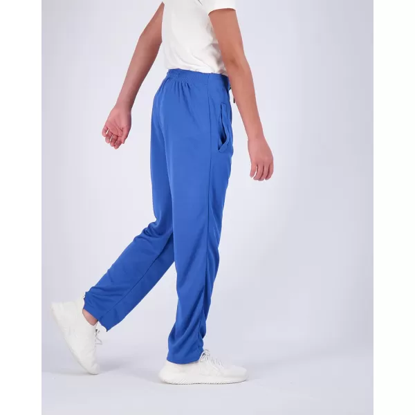 imageReal Essentials 3 Pack Boys Mesh Open Bottom Active Sweatpants with Pockets ampamp DrawstringSet 4
