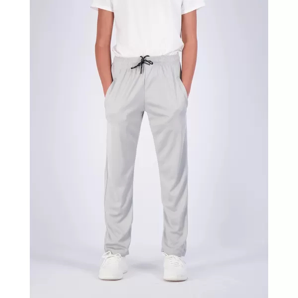 imageReal Essentials 3 Pack Boys Mesh Open Bottom Active Sweatpants with Pockets ampamp DrawstringSet 4