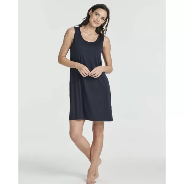 imageReal Essentials 3 Pack Womens Scoop Neck Sleeveless Nightgown Sleep Dress Nightshirt Available In PlusSet 3