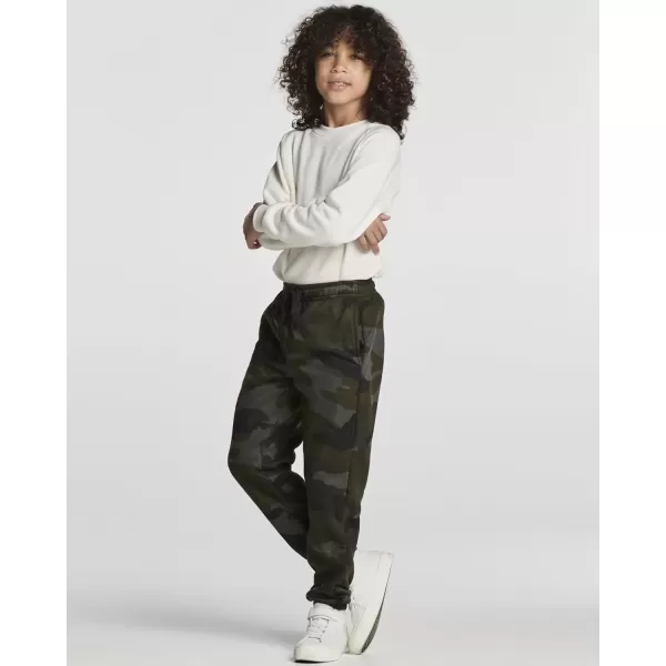 imageReal Essentials 3 Pack Boys Tech Fleece Jogger Active Sweatpants with Pockets  Youth Soft Athletic Joggers Size 624Set 8