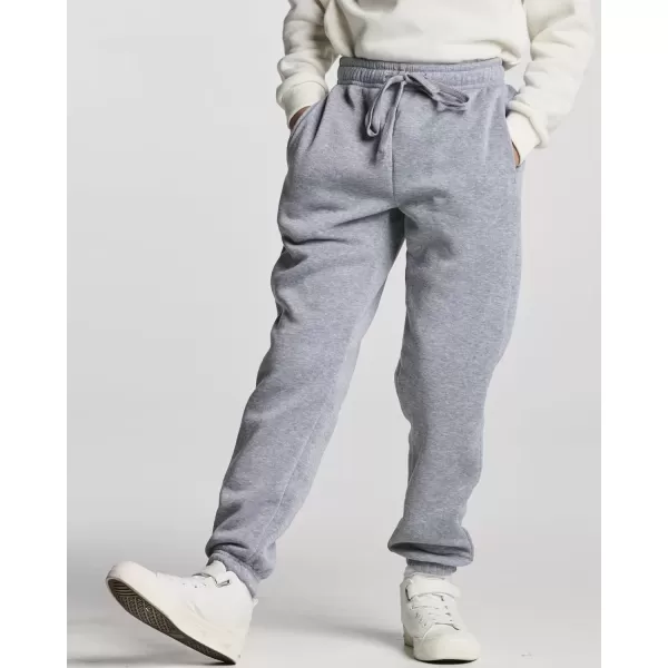 imageReal Essentials 3 Pack Boys Tech Fleece Jogger Active Sweatpants with Pockets  Youth Soft Athletic Joggers Size 624Set 8