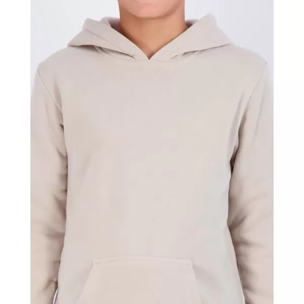 imageReal Essentials 3 Pack Youth Fleece Long Sleeve Soft Pullover Hoodie Sweatshirt  Boys ampamp GirlsSet 4