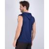 imageReal Essentials 3 Pack Mens DryFit Active Hooded Tank Top  Workout Sleeveless Hoodie Drawstring Available in Big ampamp TallSet 8