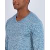 imageReal Essentials 4 Pack Mens Dry Fit Long Sleeve VNeck Active TShirt  Athletic Outdoor UPF 50 Available in Big ampamp TallSet 1