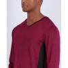 imageReal Essentials 4 Pack Mens Dry Fit Long Sleeve VNeck Active TShirt  Athletic Outdoor UPF 50 Available in Big ampamp TallSet 3