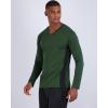 imageReal Essentials 4 Pack Mens Dry Fit Long Sleeve VNeck Active TShirt  Athletic Outdoor UPF 50 Available in Big ampamp TallSet 4
