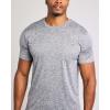 imageReal Essentials 4 Pack Mens DryFit Short Sleeve Pocket Crew Performance Athletic TShirt Available in Big ampamp TallSet 3