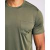 imageReal Essentials 4 Pack Mens DryFit Short Sleeve Pocket Crew Performance Athletic TShirt Available in Big ampamp TallSet 6