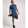 imageReal Essentials 4 Pack Mens DryFit Short Sleeve Pocket Crew Performance Athletic TShirt Available in Big ampamp TallSet 6