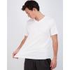 imageReal Essentials 5 Pack Mens Mesh Quick Dry Short Sleeve VNeck TShirt  Athletic Performance Available in Big ampamp TallSet 2