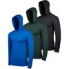 imageReal Essentials 3 Pack Mens Dry Fit Wicking Long Sleeve Fishing Active Hoodie Pullover Sweatshirt Big ampamp TallSet 4