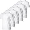 imageReal Essentials 5 Pack Mens Mesh Quick Dry Short Sleeve VNeck TShirt  Athletic Performance Available in Big ampamp TallSet 2