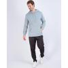 imageReal Essentials 3 Pack Mens Fleece Pullover Hoodie  Long Sleeve Hooded Sweatshirt Pockets Available in Big ampamp TallSet 5