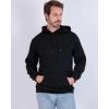 imageReal Essentials 3 Pack Mens Fleece Pullover Hoodie  Long Sleeve Hooded Sweatshirt Pockets Available in Big ampamp TallSet 6