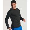 imageReal Essentials 4 Pack Mens DryFit UV Moisture Wicking UPF 50 SPF Sun Protective Fishing Hiking Active Long Sleeve ShirtSet H