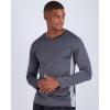 imageReal Essentials 4 Pack Mens DryFit UV Moisture Wicking UPF 50 SPF Sun Protective Fishing Hiking Active Long Sleeve ShirtSet K