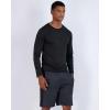 imageReal Essentials 4 Pack Mens DryFit UV Moisture Wicking UPF 50 SPF Sun Protective Fishing Hiking Active Long Sleeve ShirtSet M