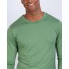 imageReal Essentials 4 Pack Mens DryFit UV Moisture Wicking UPF 50 SPF Sun Protective Fishing Hiking Active Long Sleeve ShirtSet M