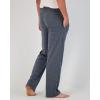 imageReal Essentials 3 Pack Mens Pajama Pants  Knit Cotton Flannel Plaid Lounge Bottoms Available In Big ampamp TallCotton Set 5