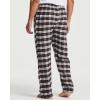 imageReal Essentials 3 Pack Mens Pajama Pants  Knit Cotton Flannel Plaid Lounge Bottoms Available In Big ampamp TallFlannel Set 2