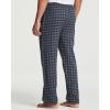 imageReal Essentials 3 Pack Mens Pajama Pants  Knit Cotton Flannel Plaid Lounge Bottoms Available In Big ampamp TallFlannel Set 8
