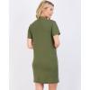 imageReal Essentials 3 Pack Womens Short Sleeve Full ButtonDown Henley Nightshirt Nightgown Sleep Dress Available In Plus SizeSet 4