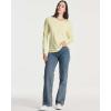 imageReal Essentials 4 Pack Womens Cotton ClassicFit LongSleeve Crewneck TShirt Available in Plus SizeSet 3