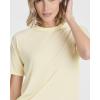 imageReal Essentials 4 Pack Womens UPF Short Sleeved Active Rashguard ampamp UV Sun Protection Swimsuit Top Availabe in Plus SizeSet 4